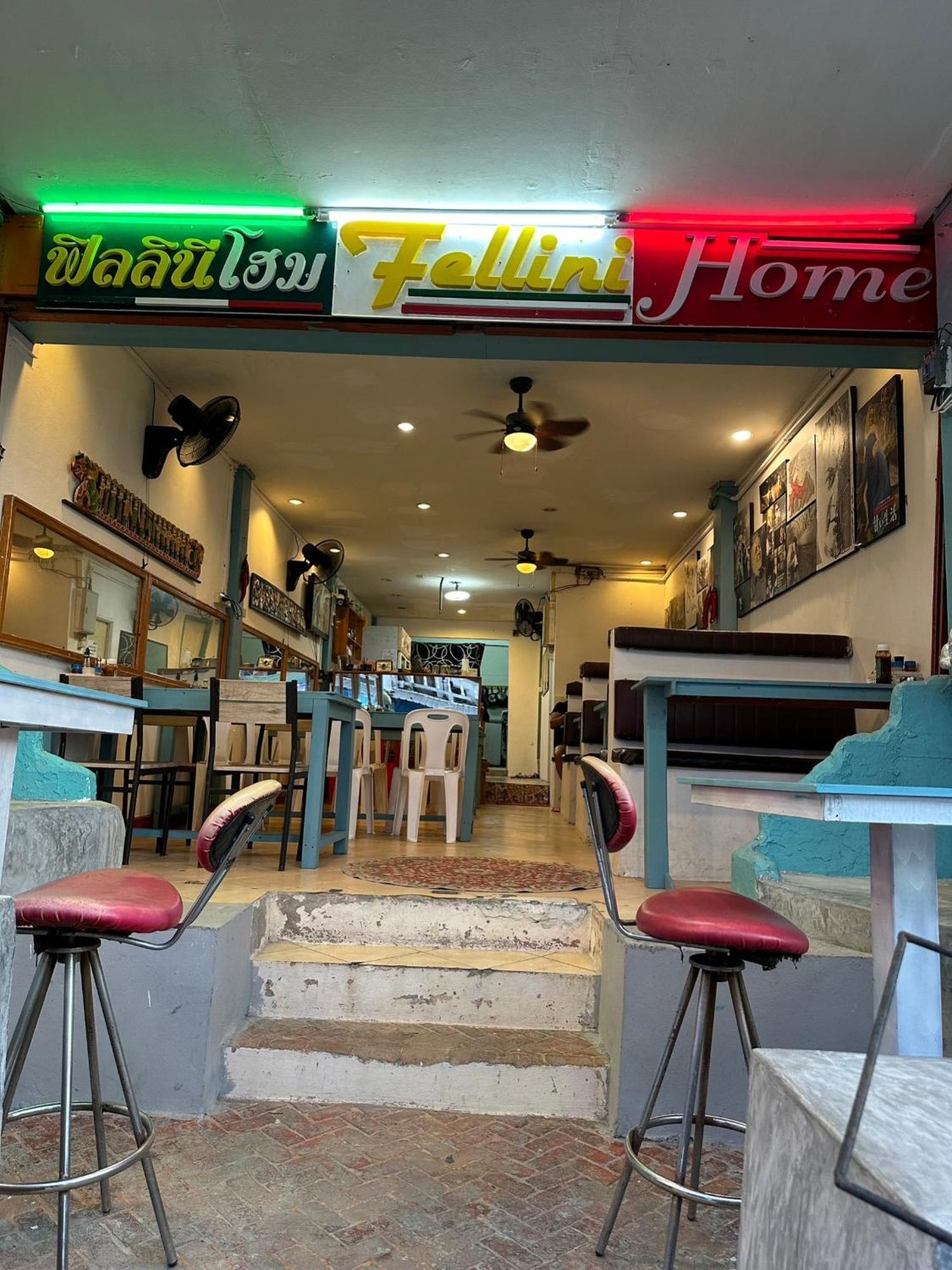 Haadrin Fellini Hostel & Pizzeria Haad Rin Dış mekan fotoğraf